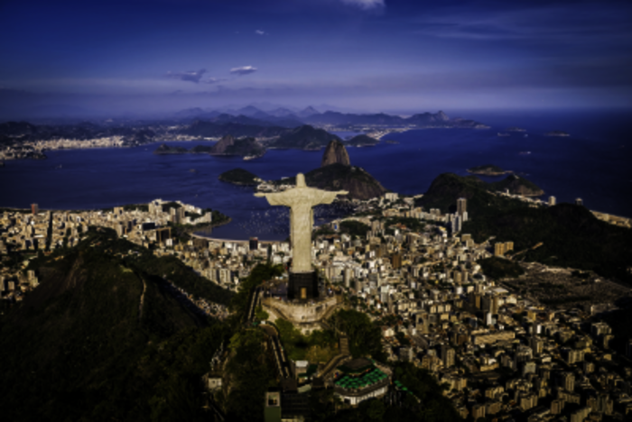 Rio de Janeiro mit der Christusstatue