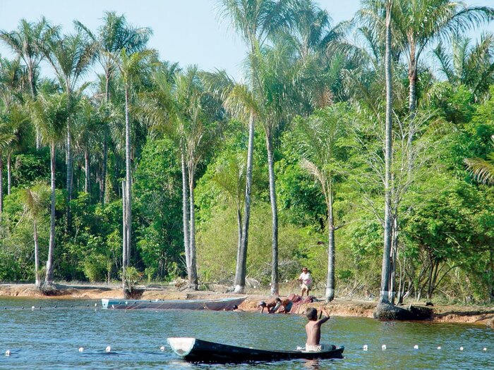 Fischer am Amazonas